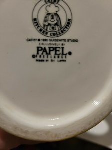 Cathy ceramic figural mug, Papel, SCARCE, comic strip character, Cathy Guisewite