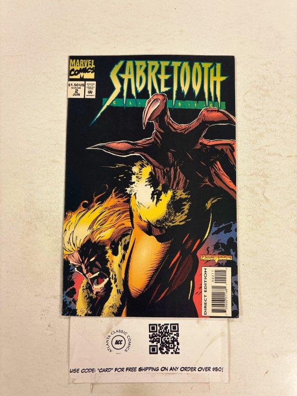 Sabretooth Classic #2 NM Marvel Comic Books Wolverine Power Man Ironfist 1 HH112
