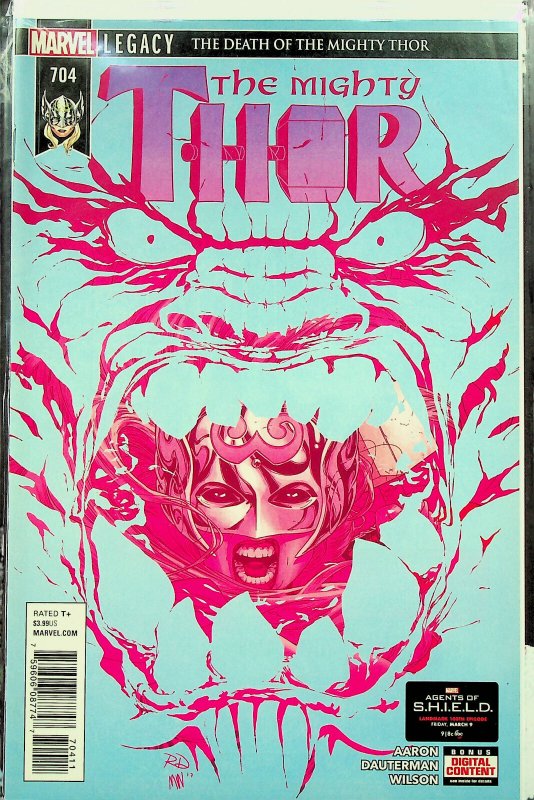 Thor #701-706 (Nov 2017-Apr 2018, Marvel) - Comic Set of 6 - Near Mint