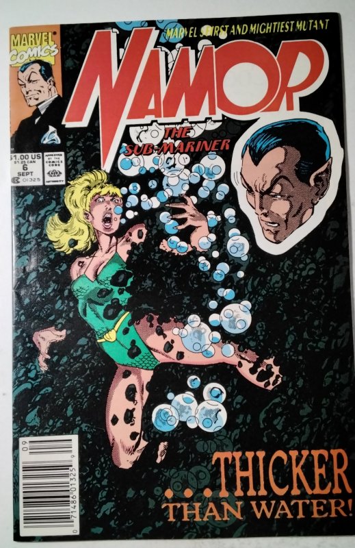 Namor, the Sub-Mariner #6 (1990) Marvel Comic Book J757
