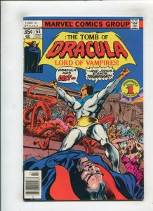 TOMB OF DRACULA #63 (7.0/7.5) ROAD TO HELL!! 1977