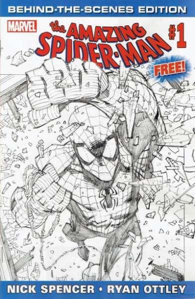 Amazing Spider-Man (2018 series) Behind-The-Scenes Edition #1, NM + (Stock ph...