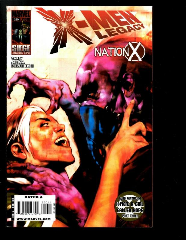 10 X-Men Marvel Comics # 228 229 230 232 233 234 235 236 237 238 RP2