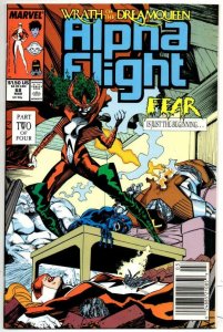 ALPHA FLIGHT #68, VF/NM, Marvel, Dream Queen 1983 1989, more in store