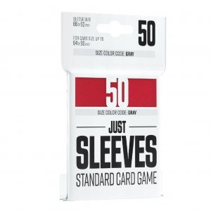 Just Sleeves - Standard Card Game - Red