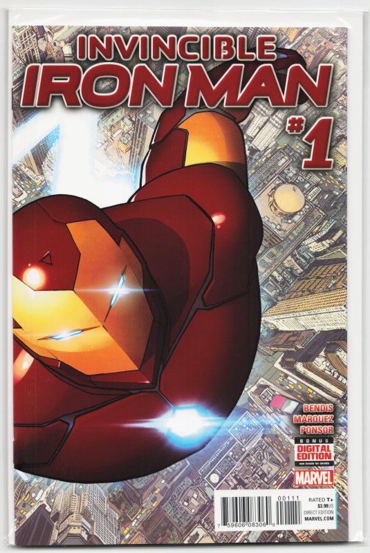 Invincible Iron Man #1 (2015) Iron Man