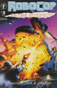 Robocop: Prime Suspect #3 VF/NM ; Dark Horse | John Arcudi