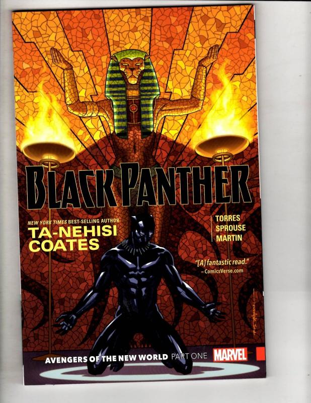 Black Panther Vol. # 4 Avengers New World Marvel Comics TPB Graphic Novel J298