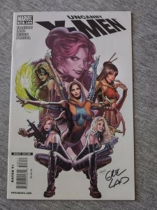 Uncanny X-Men # 508 Marvel Comics VF + 8.5 Signed By Greg Land 