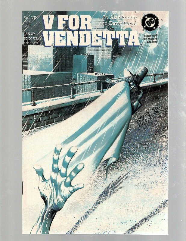 V For Vendetta Complete DC Comics LTD Series # 1 2 3 4 5 6 7 8 9 10 A. Moore SB5