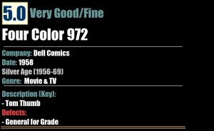 Four Color 972 (1958) VG/FN Silver Age Dell Comics