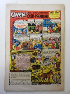 Superman #113 (1957) VG  1/2 in spine split, ink on interior cover and 1st page