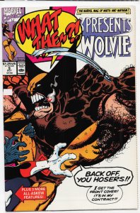 What The--?! #9 (1990) Wolvie