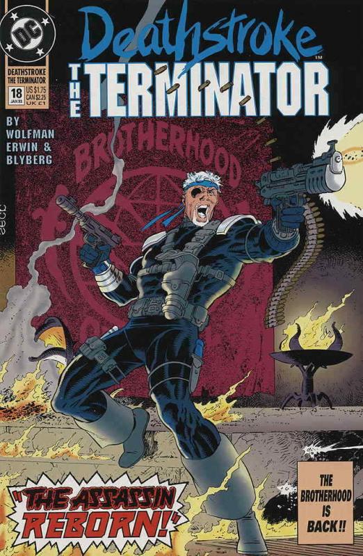 Deathstroke the Terminator #18 FN; DC | save on shipping - details inside