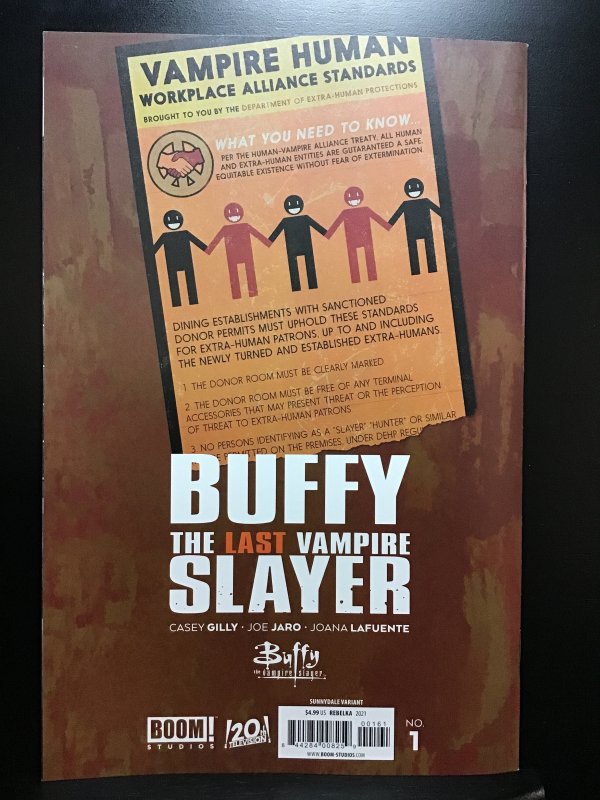 Buffy the Last Vampire Slayer #1 (2021) CVR F 1:50 Rebelka