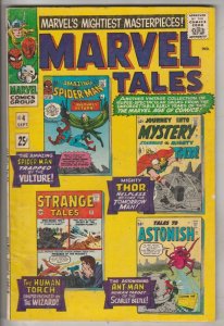 Marvel Tales #4 (Sep-66) FN/VF Mid-High-Grade Spider-Man, Thor, Ant-Man, Huma...