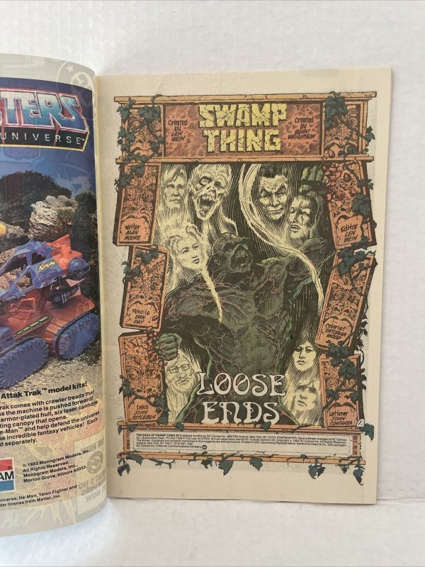 Swamp Thing #20 1984 Alan Moore 