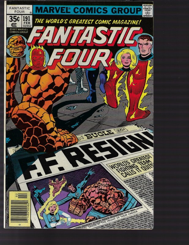 Fantastic Four #191 (Marvel, 1978) NM-