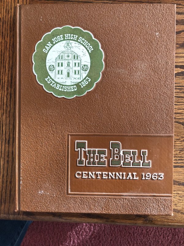 1963 San Jose HS yearbook the bell(centennial.ed) Unmarked