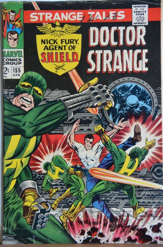 Strange Tales #155 (1967) Steranko Art!!