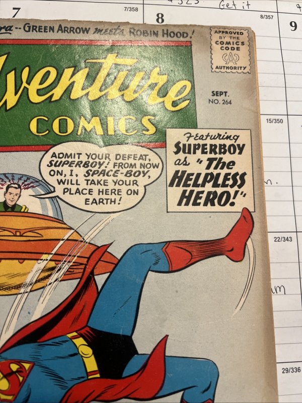 Adventure Comics #264 DC Comics Sept 1959