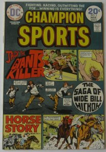 Champion Sports #3 (Feb-Mar 1974, DC), NM condition, last issue of the series