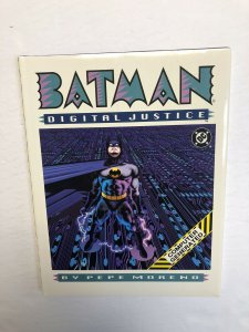 Batman: Digital Justice Hardcover HC (1990) 3D Computer Generated | Pepe Moreno