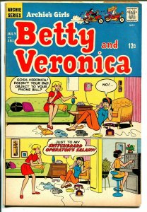 Archie's Girls Betty & Veronica #151 1968-telephone cover-FN+