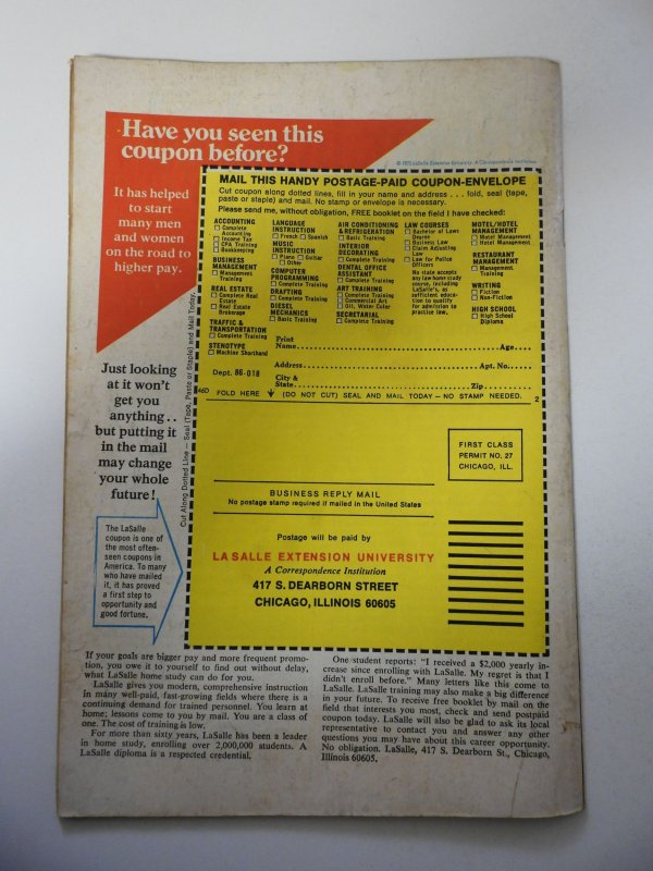 Captain America #159 (1973) VG Condition tape pull fc