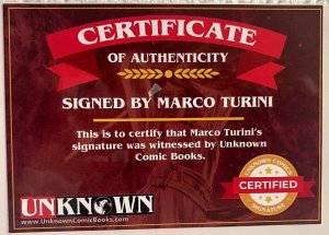 ?MARVEL~STAR WARS~THE HIGH REPUBLIC #10~TURINI VARIANT~Signed by MARCO w/COA~?