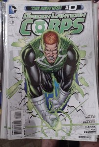 GREEN LANTERN CORPS  # 0  2012  new 52 GUY GARDINER ORIGIN