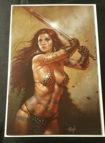 RED SONJA 20 VARIANT LUCIO PARRILLO NYCC 2018 VF/NM RARE ONLY 500 QUEEN VOL 1