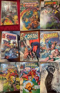 Lot of 9 Comics (See Description) Conan, Armor, Fantastic Four, Bloodshot, Sp...