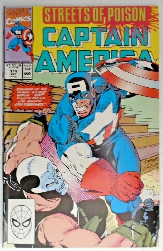 *Captain America #371-378  High Grade!  (8 books)
