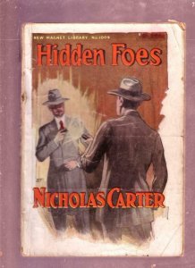 NEW MAGNET LIBRARY-#1009-HIDDEN FOES-NICHOLAS CARTER FR