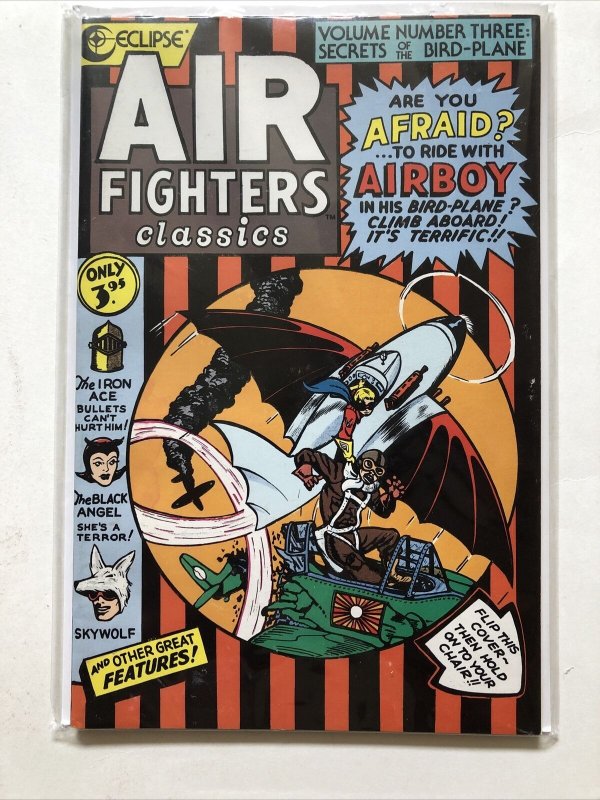 Air Fighters Classics Vols 3 + 5 Eclipse Comics 1988 Airboy And His Bird Plane 