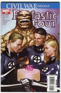 Fantastic Four #540-543 - Civil War Crossover 2007 (8.5-9.2)