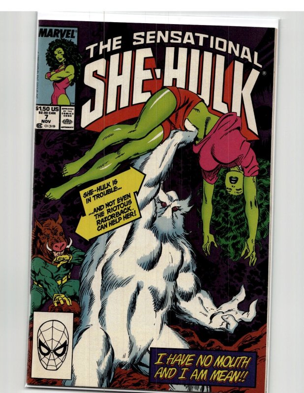 The Sensational She-Hulk #7 (1989) She-Hulk