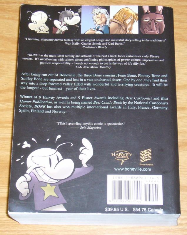 Bone: One Volume Edition TPB FN/VF collects entire series - jeff smith - 2nd