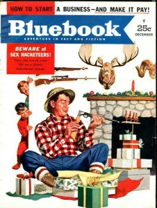 BLUE BOOK PULP-DECEMBER 1952-FN-MURPHY COVER-LUMBARD-PEACOCK-CHABER FN