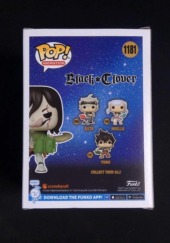 Funko Pop! Jack #1181, Black Clover, Winter Con LE