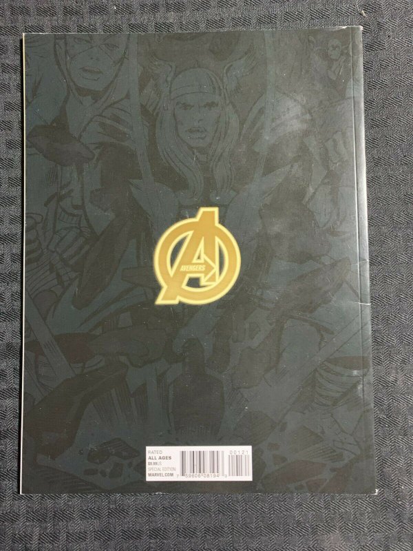 2015 AVENGERS Magazine #1 VF 8.0 Embossed Cover / Jack Kirby / John Buscema