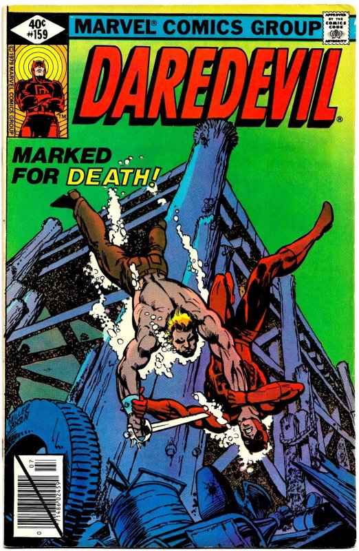 DAREDEVIL #159 & 160 (1979) 6.0 FN  Frank Miller & Klaus Janson! BULLSEYE!