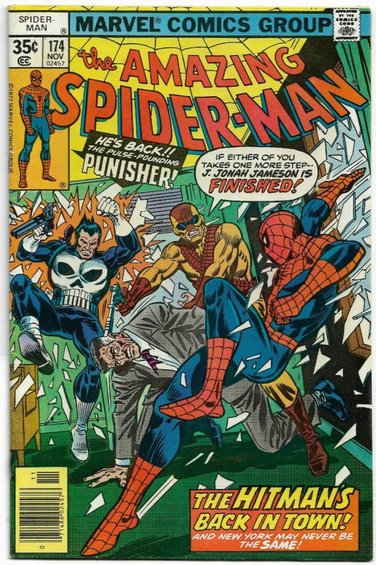 AMAZING SPIDER-MAN#174 VF/NM 1977 MARVEL BRONZE AGE COMICS