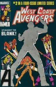 West Coast Avengers (Ltd. Series) #2 VG; Marvel | low grade comic - save on ship