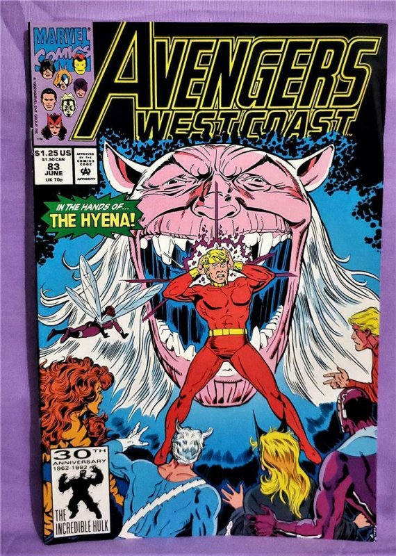 Roy Thomas AVENGERS WEST COAST #82 - 88, Annual #7 Dave Ross (Marvel, 1992)!