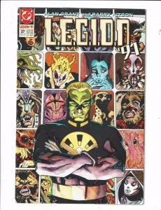 Lot of 6 LEGION '90 DC Comic Books #20 21 27 28 29 30 BH46