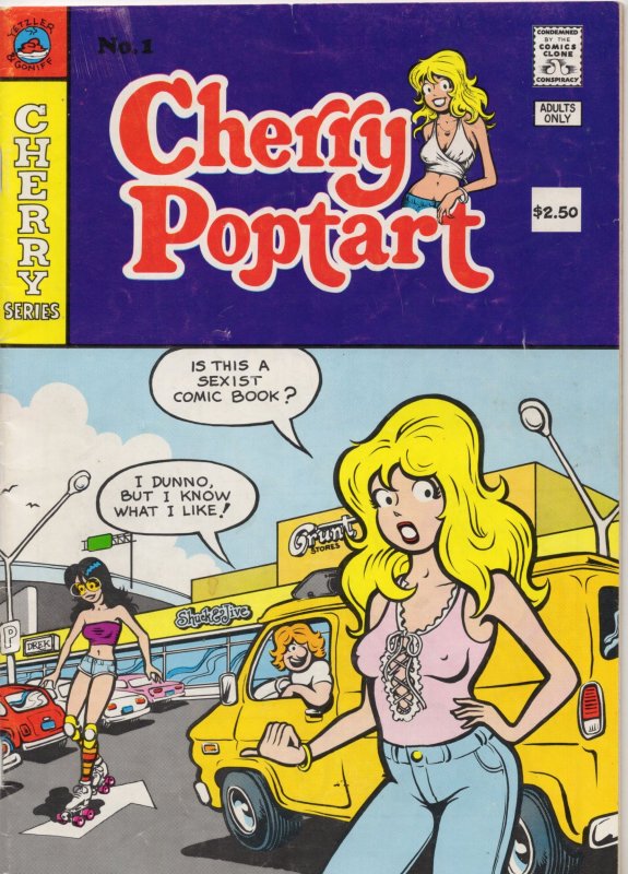 Cherry Poptart #1 (1982)Adult Comic Book Last Gasp Grade VG- 3.5