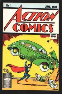 ACTION #1 1988 comic book -1st SUPERMAN REPRINT VF 