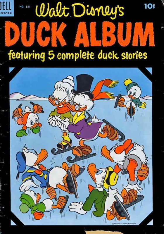 Four Color Comics (2nd Series) #531 FN ; Dell | Duck Album